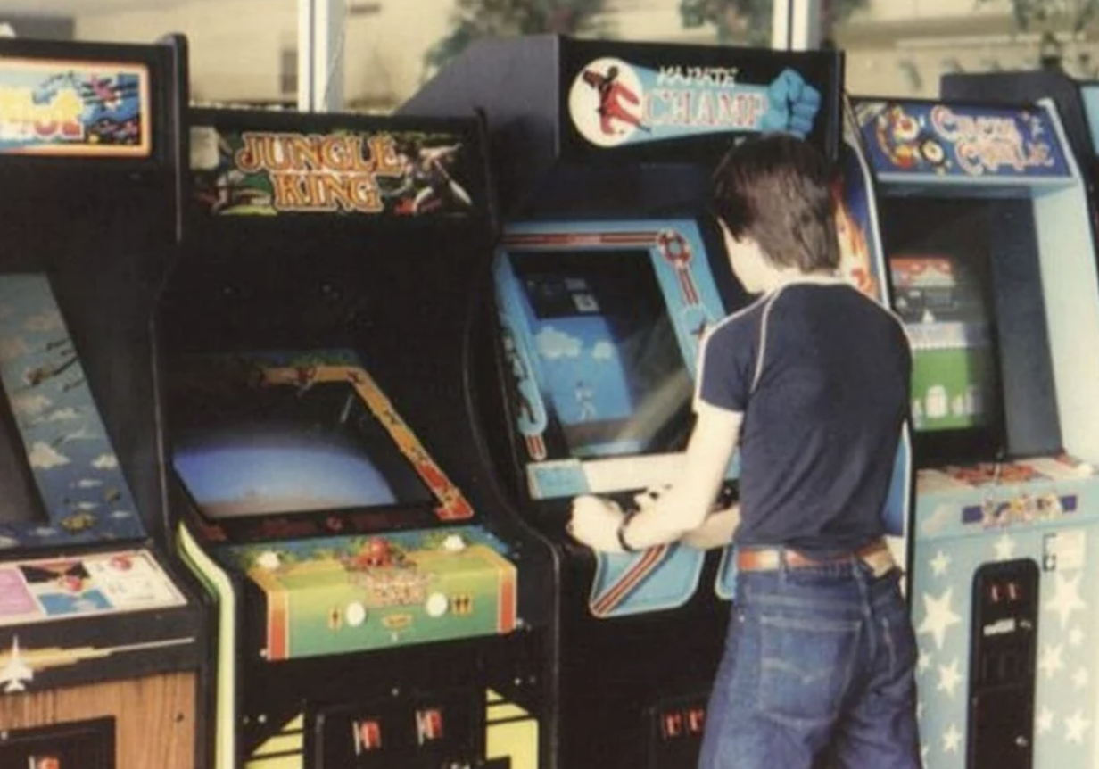 video arcade game 1980s - Jungle Koing Champ